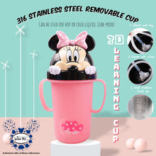 Load image into Gallery viewer, DisneyTableware by Dish Me PH - 3D Stainless Learning Sippy Cup
