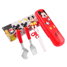 Load image into Gallery viewer, DisneyTableware by Dish Me PH - 3D Spoon, Fork and Chopsticks Set with Case
