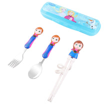 Load image into Gallery viewer, DisneyTableware by Dish Me PH - 3D Spoon, Fork and Chopsticks Set with Case
