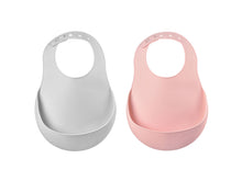 Load image into Gallery viewer, Beaba 2 Set of Silicone Bib
