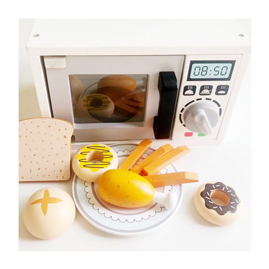 Wooden Toys Microwave Oven